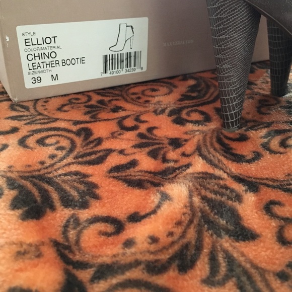 Vintage Leather/Suede Max Azria bootie Taupe - Picture 4 of 8